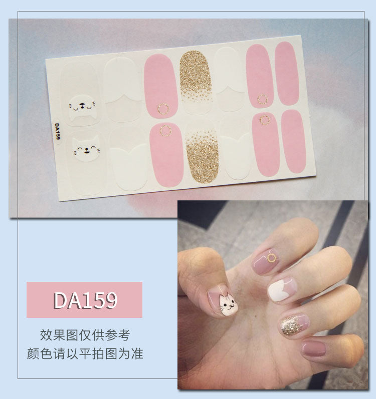 Elegant Leopard Nail Wraps