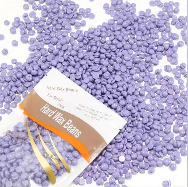 Elegant Smooth Wax Pearls - 100g Multicolor