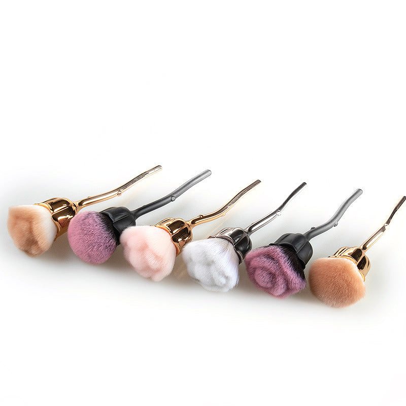 Elegant Rose Cosmetic Brush