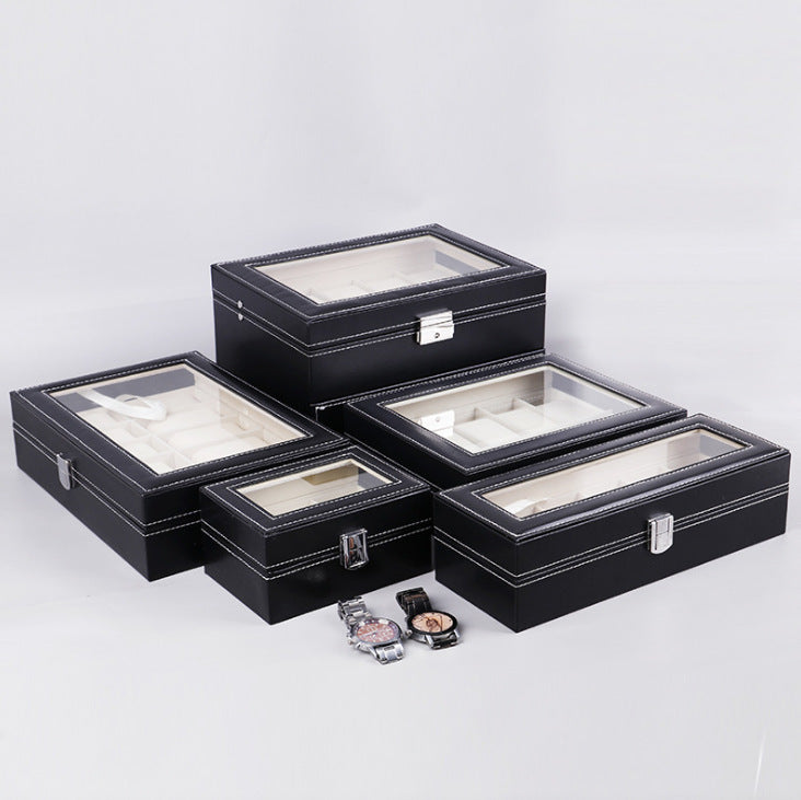 Wholesale PU Leather Watch Box for Display and Storage