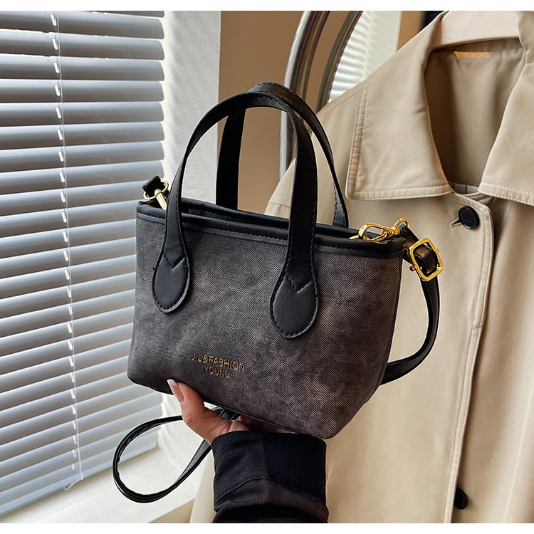 Korean Vintage Minimalist Women's Tote Bag 2024