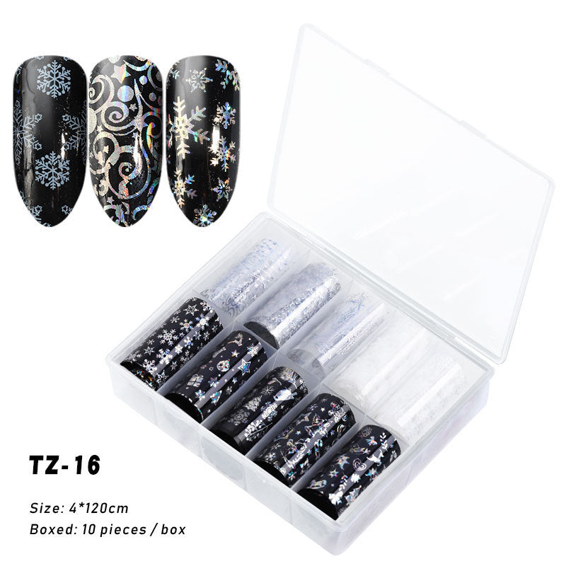2020 New Nail Art Transfer Stickers - Starry Laser