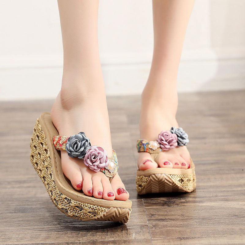 Elegant Bohemian Beach Sandals