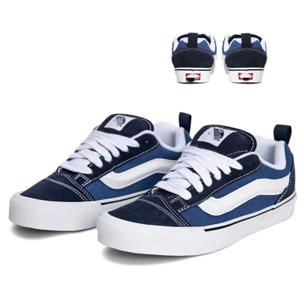 2023 New VANS Plus Size Embroidered Canvas Sneakers