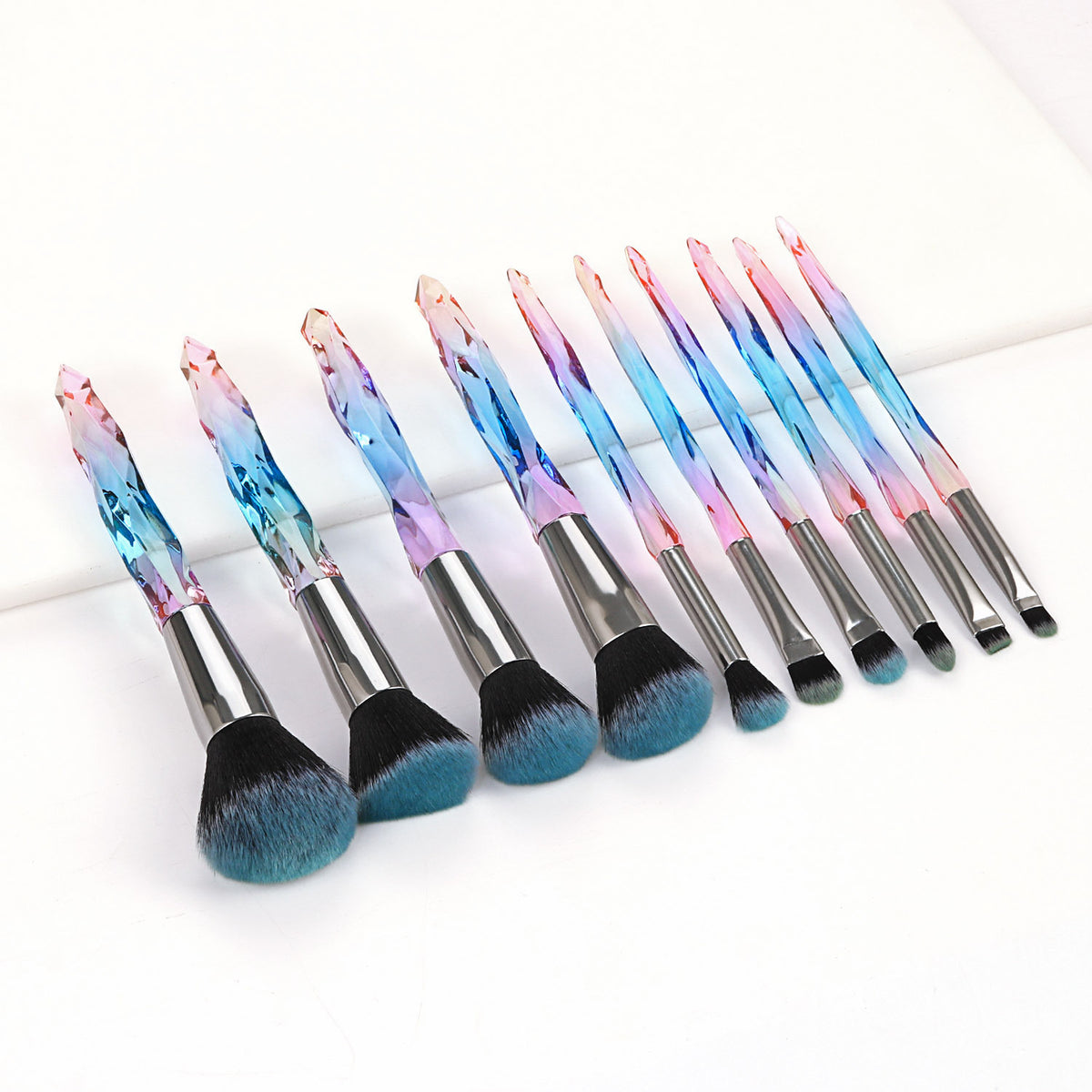 Elegant Crystal Diamond Brush Collection