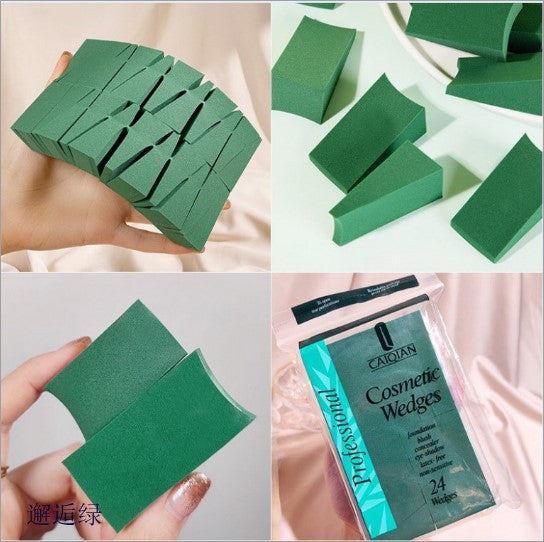 Elite Triangular Makeup Sponges - 24 Pack