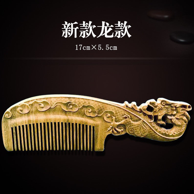 Elegant Vintage Sandalwood Combs