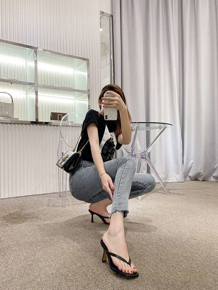 Elegant Square-Toe Heeled Sandals