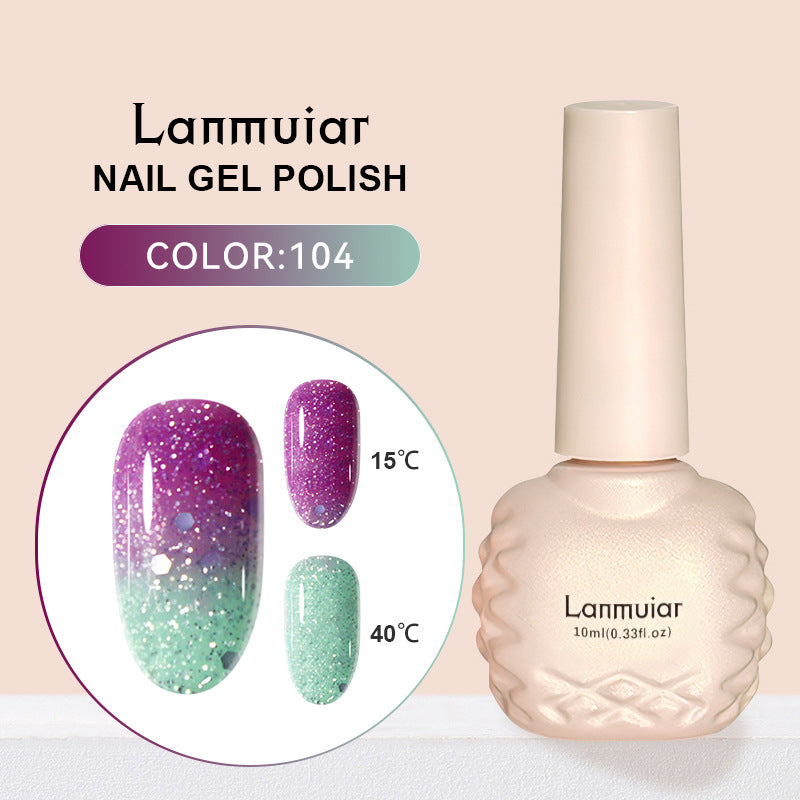 Vibrant Metallic Cat Eye Nail Enamel
