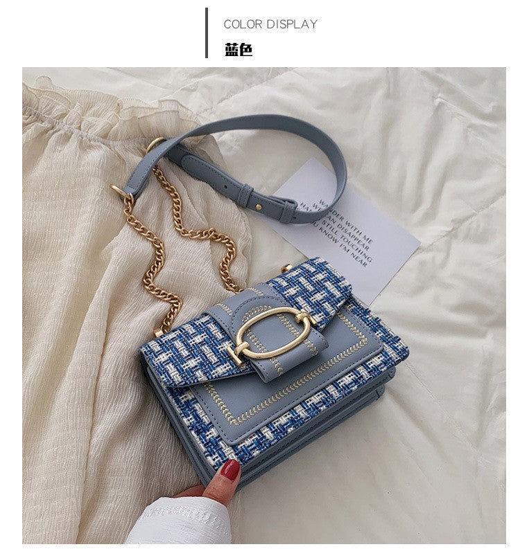 Spring 2024 Women's Casual Chic Cotton Linen Shoulder Bag