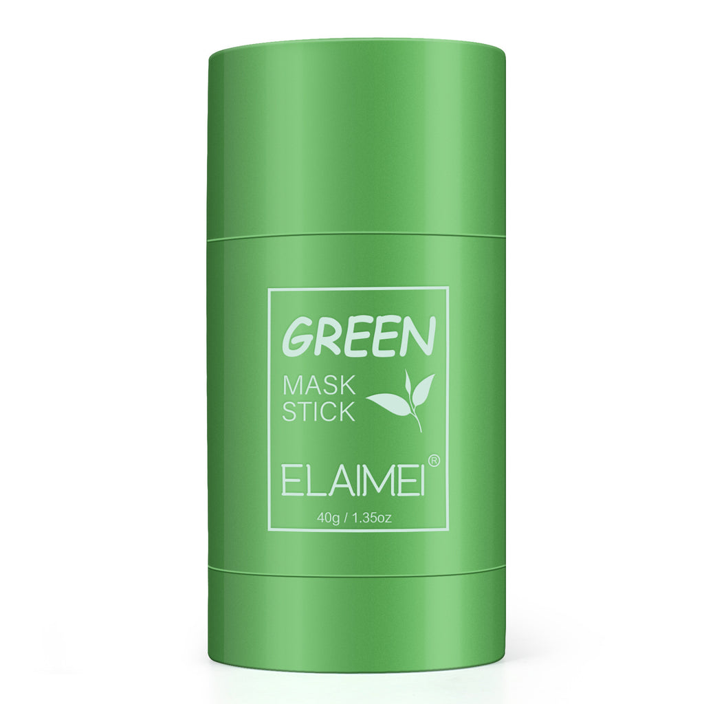 ELAIMEI Green Tea Solid Mask for Oil Control & Deep Clean