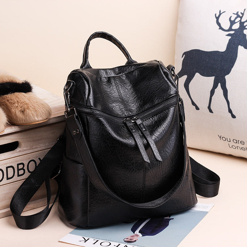 Fashionable Dual-Use Backpack for Women 2019 Autumn/Winter
