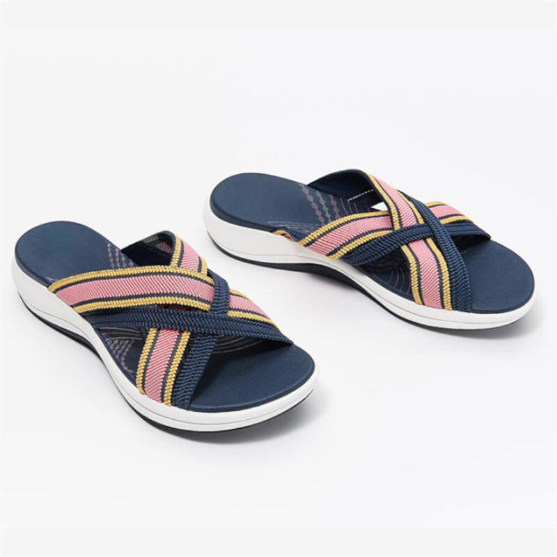 Elegant Plus Size Breathable Wedge Sandals