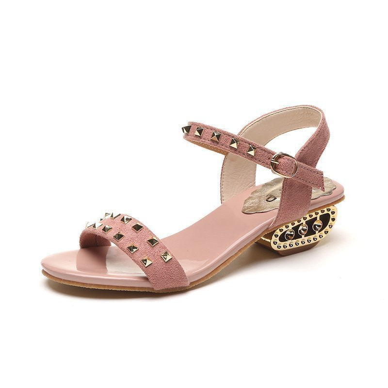 Elegant Student Roman Heels
