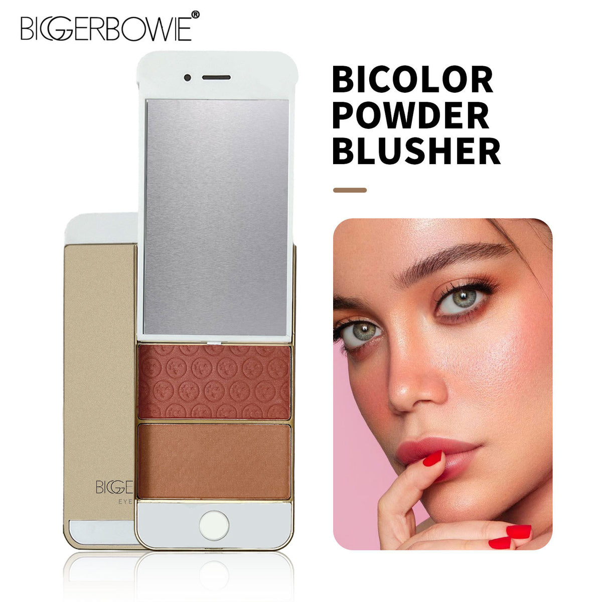 Wholesale Trending Eyeshadow/Blush in Earth Tones