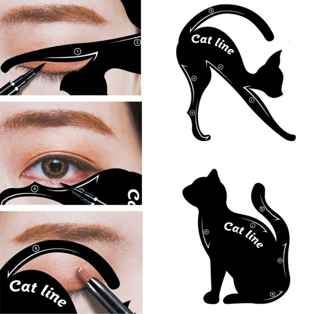 Feline Eyeliner Stencil Kit