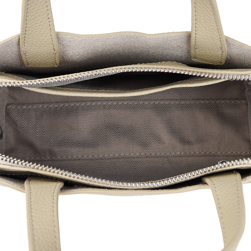 Genuine Leather Crossbody Tote Bag for Women 2023
