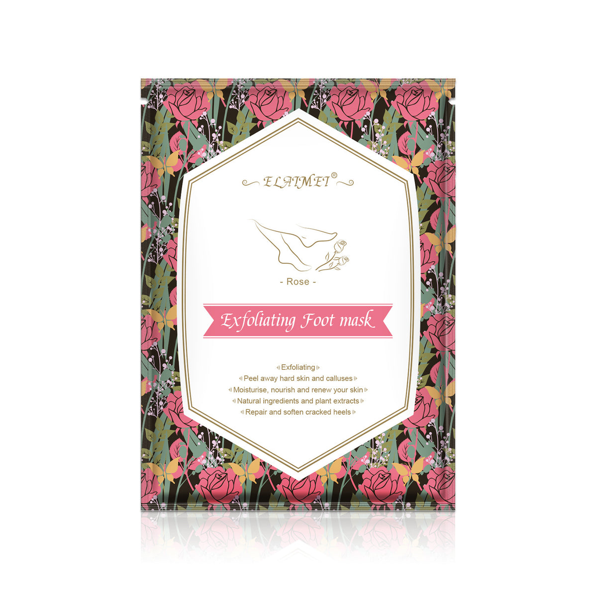 ELAIMEI Luxurious Exfoliating Foot Mask
