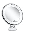 Luminous LED Vanity Mirror with 10X Zoom