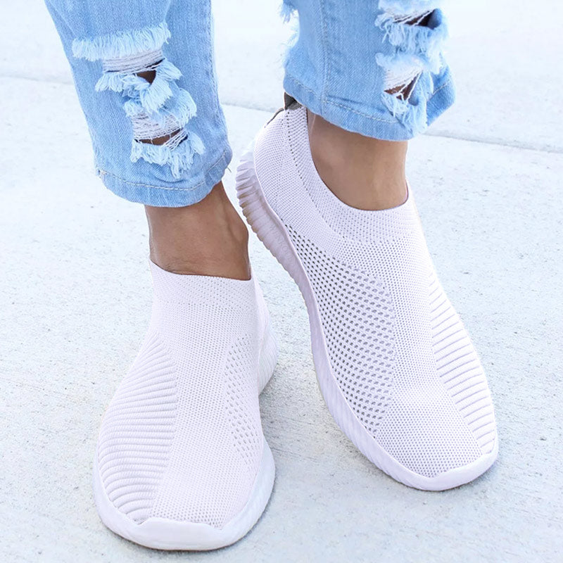 Elegant Knitted Women's Sneakers