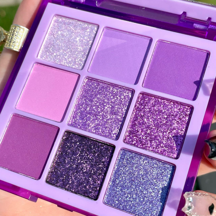INSFANY Radiant Purple Spectrum Eyeshadow