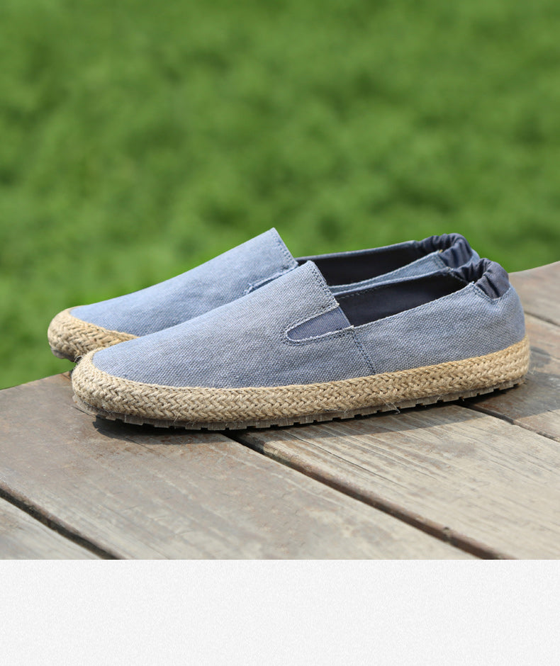 Oriental Fisherman Linen Loafers