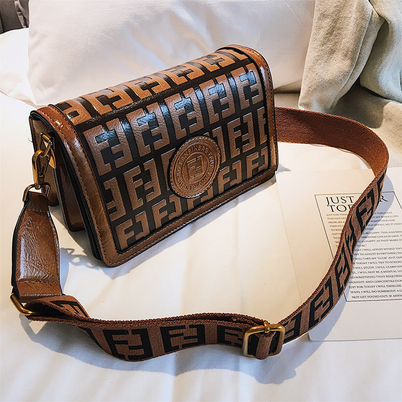 Trendy Retro Small Square Shoulder Bag for Women