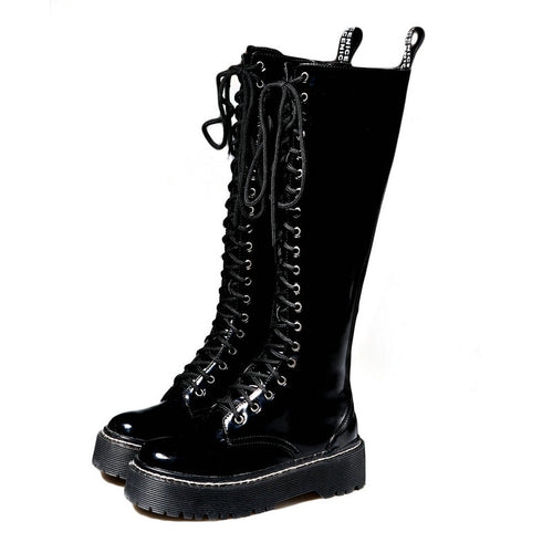 2019 Elegance Knee-High Martin Boots