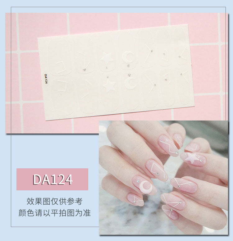 Elegant Leopard Nail Wraps