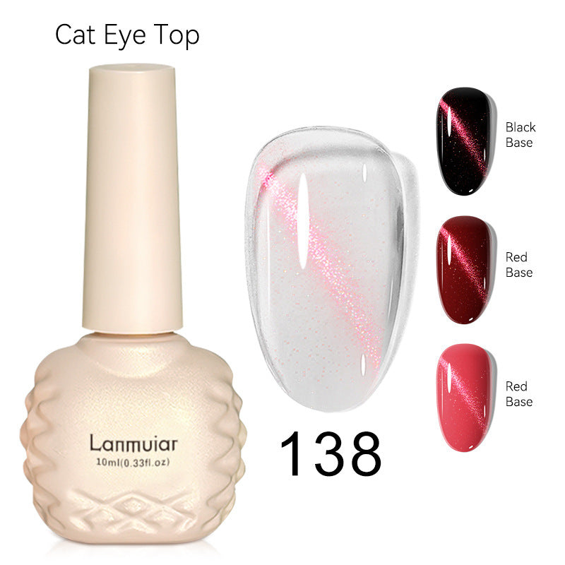 Vibrant Metallic Cat Eye Nail Enamel