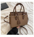 Chic Color Block Shoulder Tote