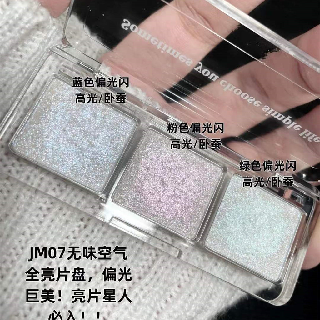 Elegant Tri-Tone Eyeshadow Suite