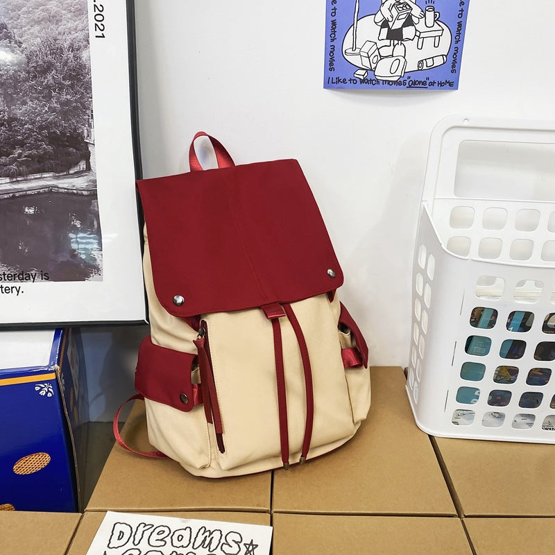 Academic Chic Dual-Shoulder Bag