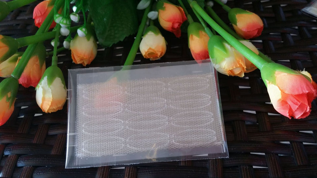 Invisible Double Eyelid Tape with Lace Design
