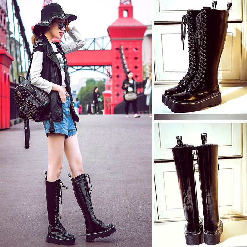 2019 Elegance Knee-High Martin Boots