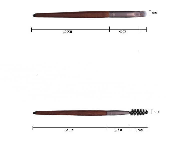 Elegant Microfiber Cosmetic Brush Ensemble