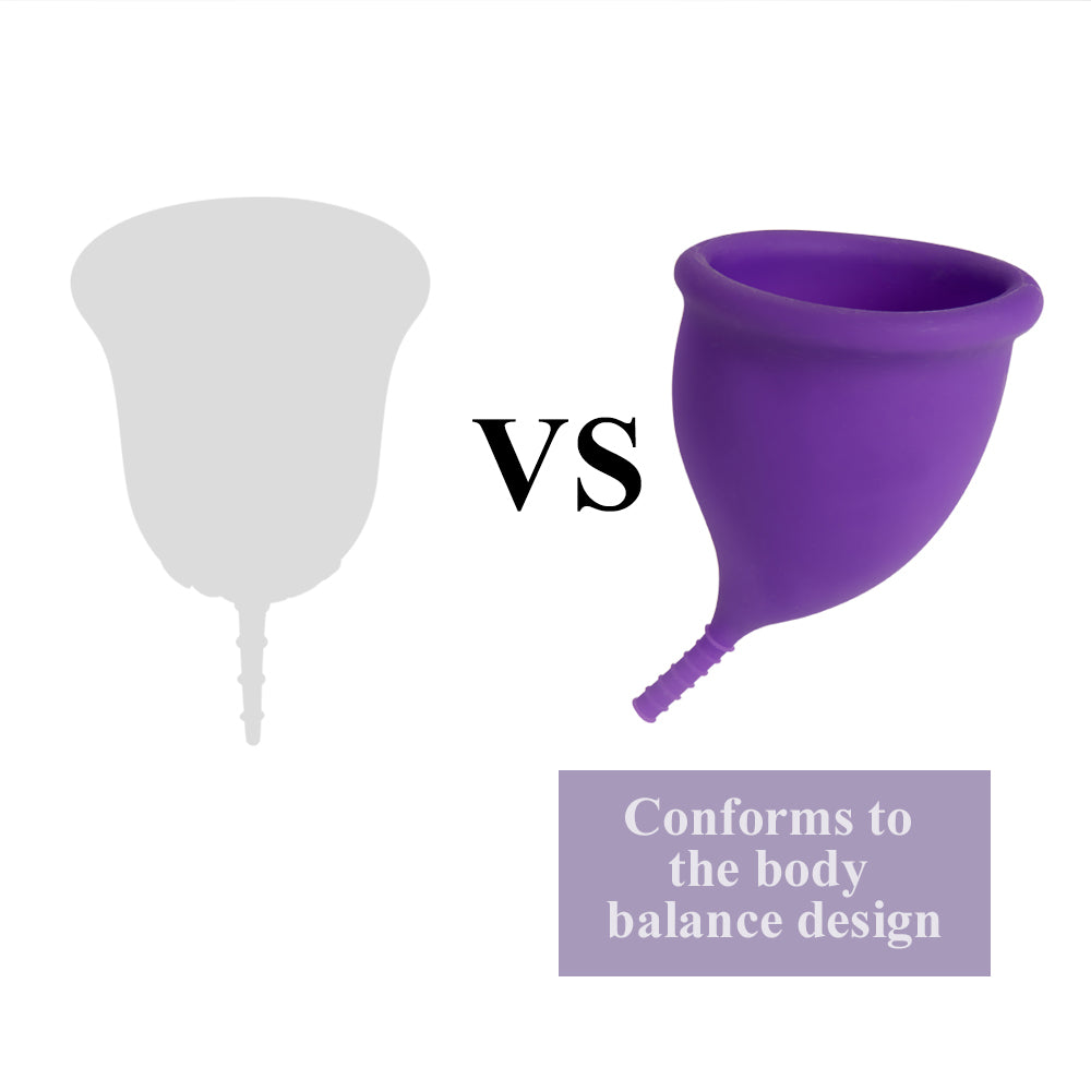 Elegant Silicone Menstrual Cup