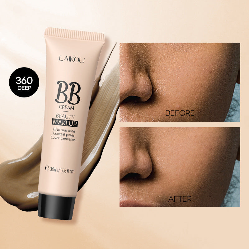 LAIKOU 9-Color BB Cream 30g for Hydration and Coverage