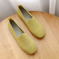 Plus Size Knitted Flat Shoes for Women (Spring/Fall)