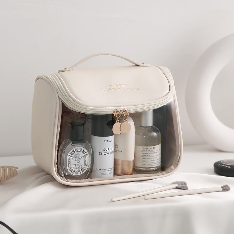 High-Quality Transparent PVC Makeup Travel Bag