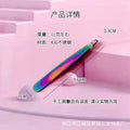 1.5mm Thick Stainless Steel Eyebrow Tweezers for Women