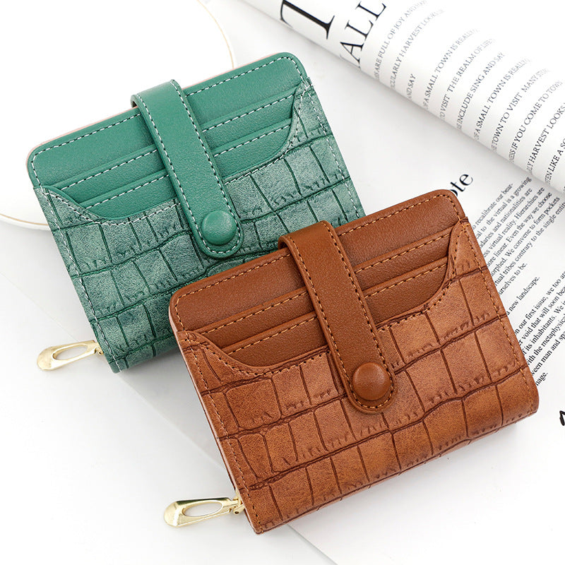 Alligator Print Women's PU Leather Coin Handbag
