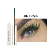 Color Mascara - Thick, Long, Waterproof, 12 Colors