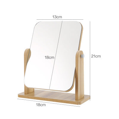Chic Heart-Form Vanity Mirror