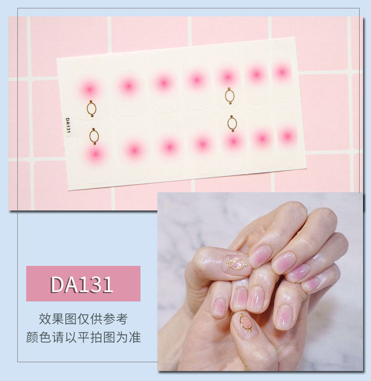 Elegant Leopard Nail Wraps