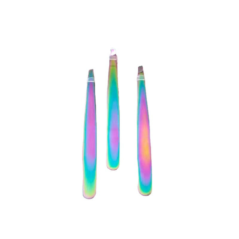 1.5mm Thick Stainless Steel Eyebrow Tweezers for Women