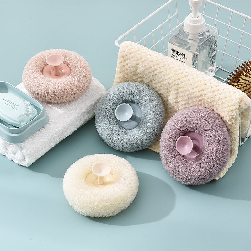 3D Foaming Massage Bath Ball with Suction Cup