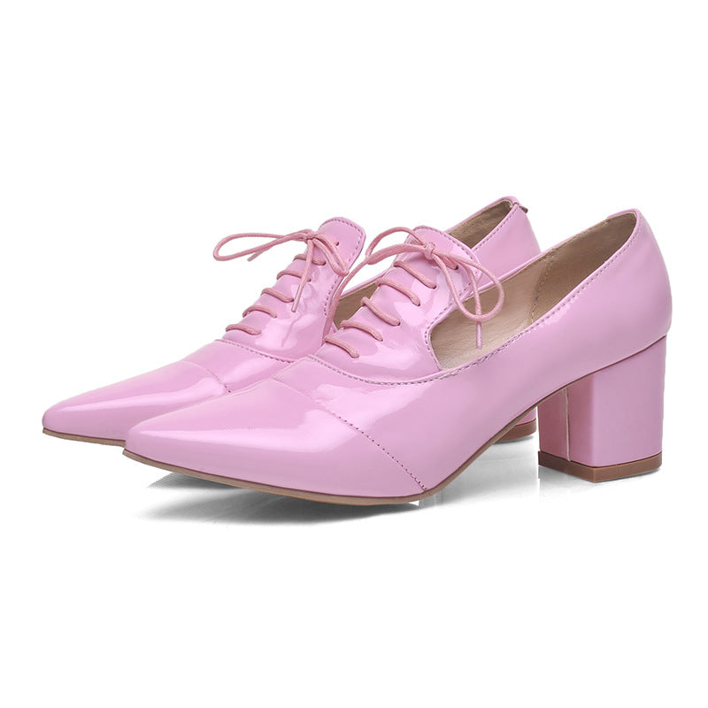 High-Heeled Thick-Heeled Shoes for Foreign Trade