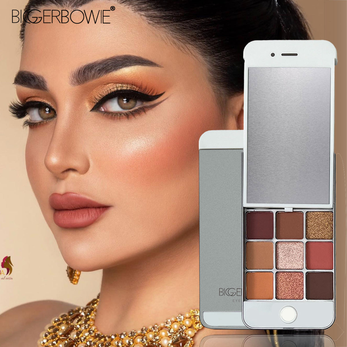 Wholesale Trending Eyeshadow/Blush in Earth Tones