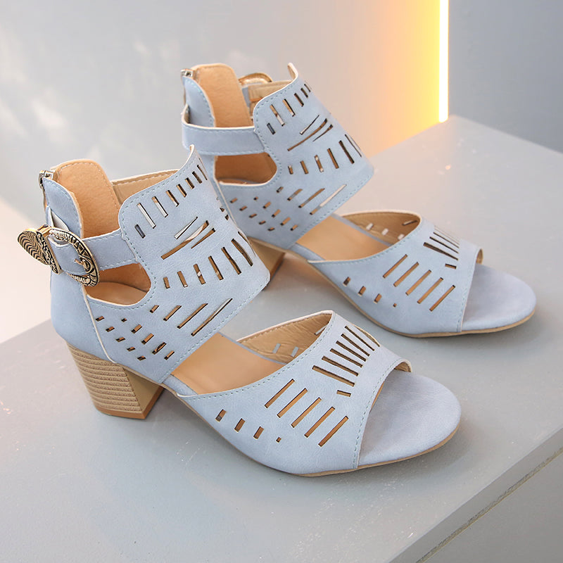 Elegant Outdoor Roman Heels